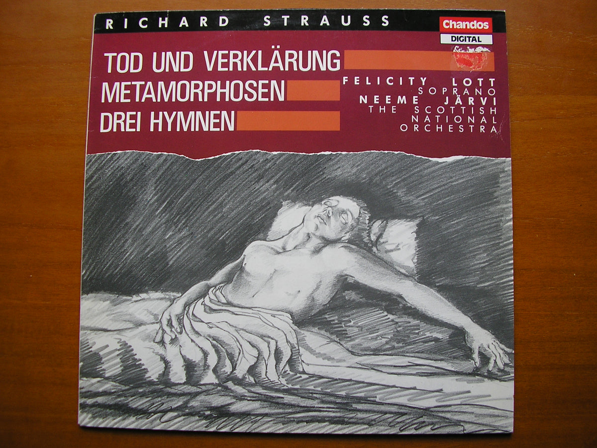 STRAUSS: METAMORPHOSEN / TOD UND VERKLARUNG / THREE HYMNS    LOTT / SCOTTISH NATIONAL ORCHESTRA    ABRD 1374