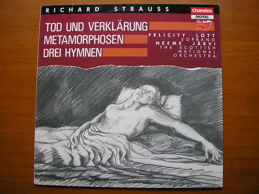 STRAUSS: METAMORPHOSEN / TOD UND VERKLARUNG / THREE HYMNS    LOTT / SCOTTISH NATIONAL ORCHESTRA    ABRD 1374