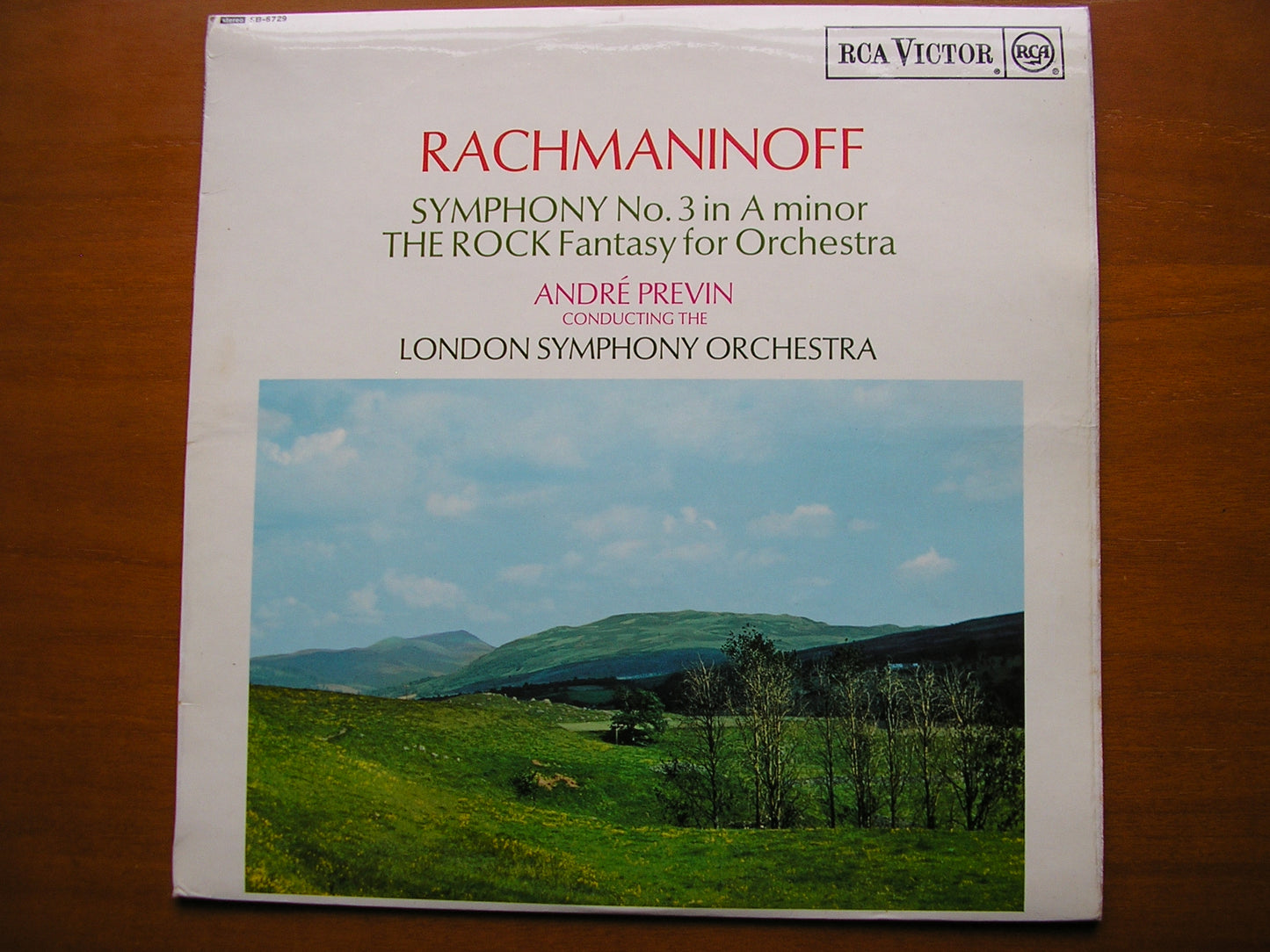 RACHMANINOV: SYMPHONY No. 3 / THE ROCK       PREVIN / LONDON SYMPHONY     SB 6729