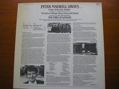 PETER MAXWELL DAVIES: IMAGE , REFLECTION, SHADOW / THE BAIRNS OF BRUGH / RUNES FROM A HOLY ISLAND      THE FIRES OF LONDON / DAVIES       DKP 9033