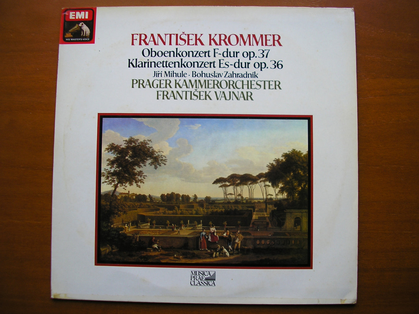 KROMMER: OBOE CONCERTO / CLARINET CONCERTO     MIHULE / ZAHRADNIK / PRAGUE CHAMBER ORCHESTRA / VAJNAR     065 03 429