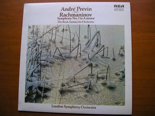 RACHMANINOV: SYMPHONY No. 3 / THE ROCK     PREVIN / LONDON SYMPHONY     LSB 4090