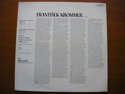 KROMMER: OBOE CONCERTO / CLARINET CONCERTO     MIHULE / ZAHRADNIK / PRAGUE CHAMBER ORCHESTRA / VAJNAR     065 03 429