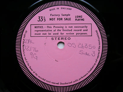 PUCCINI: LA BOHEME    PAVAROTTI / FRENI / GHIAUROV / BERLIN PHILHARMONIC / KARAJAN    2LP   test pressing    SET 565-6