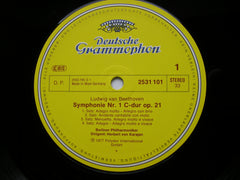BEETHOVEN: SYMPHONIES Nos. 1 & 2     KARAJAN / BERLIN PHILHARMONIC    2531 101