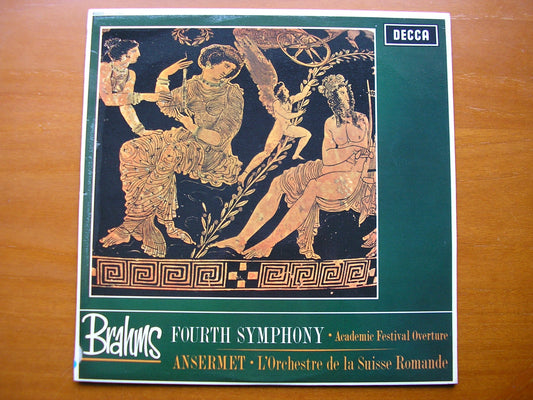 SXL 6062  BRAHMS: SYMPHONY No. 4 / ACADEMIC FESTIVAL OVERTURE     ANSERMET / SUISSE ROMANDE      ED1