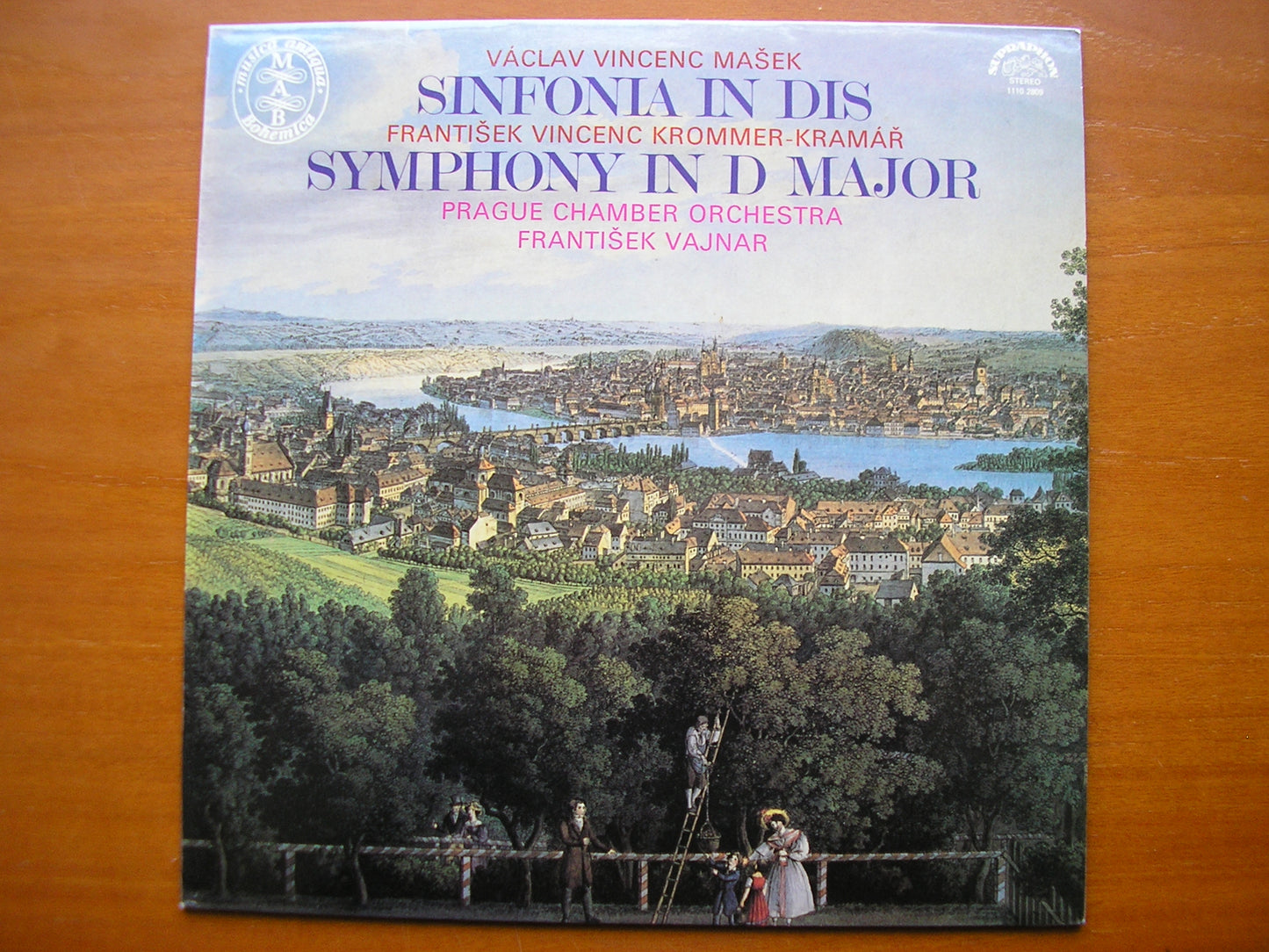 MASEK: SYMPHONY in D / KROMMER: SYMPHONY in D      PRAGUE CHAMBER ORCHESTRA / VAJNAR     1110 2809
