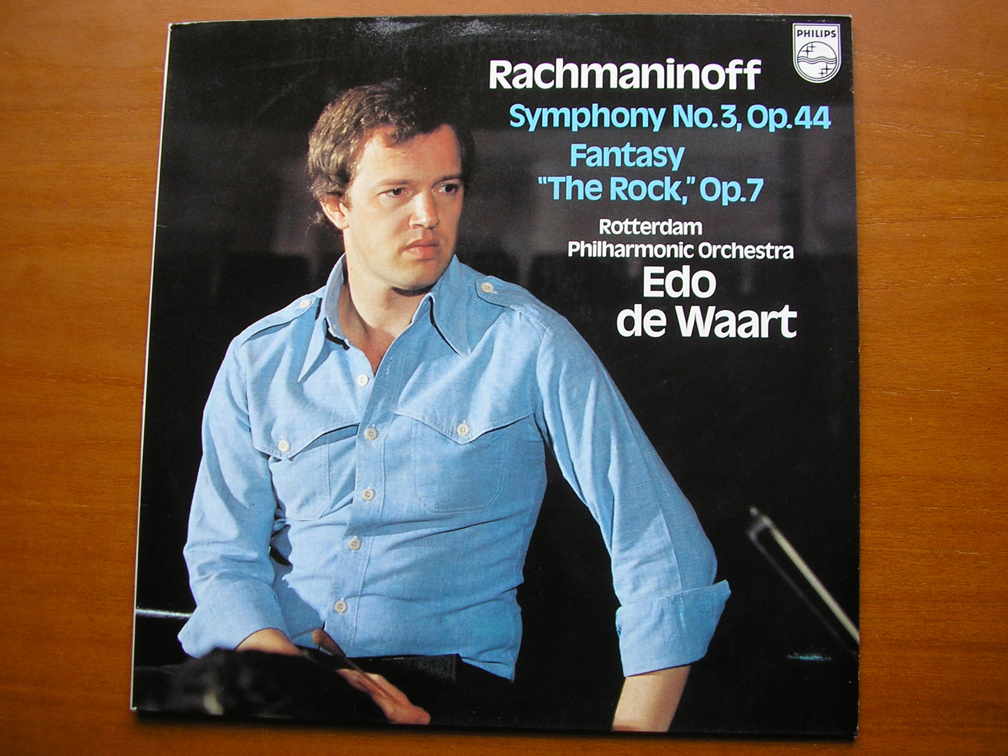 RACHMANINOV: SYMPHONY No. 3 / THE ROCK       DE WAART / ROTTERDAM PHILHARMONIC     9500 302