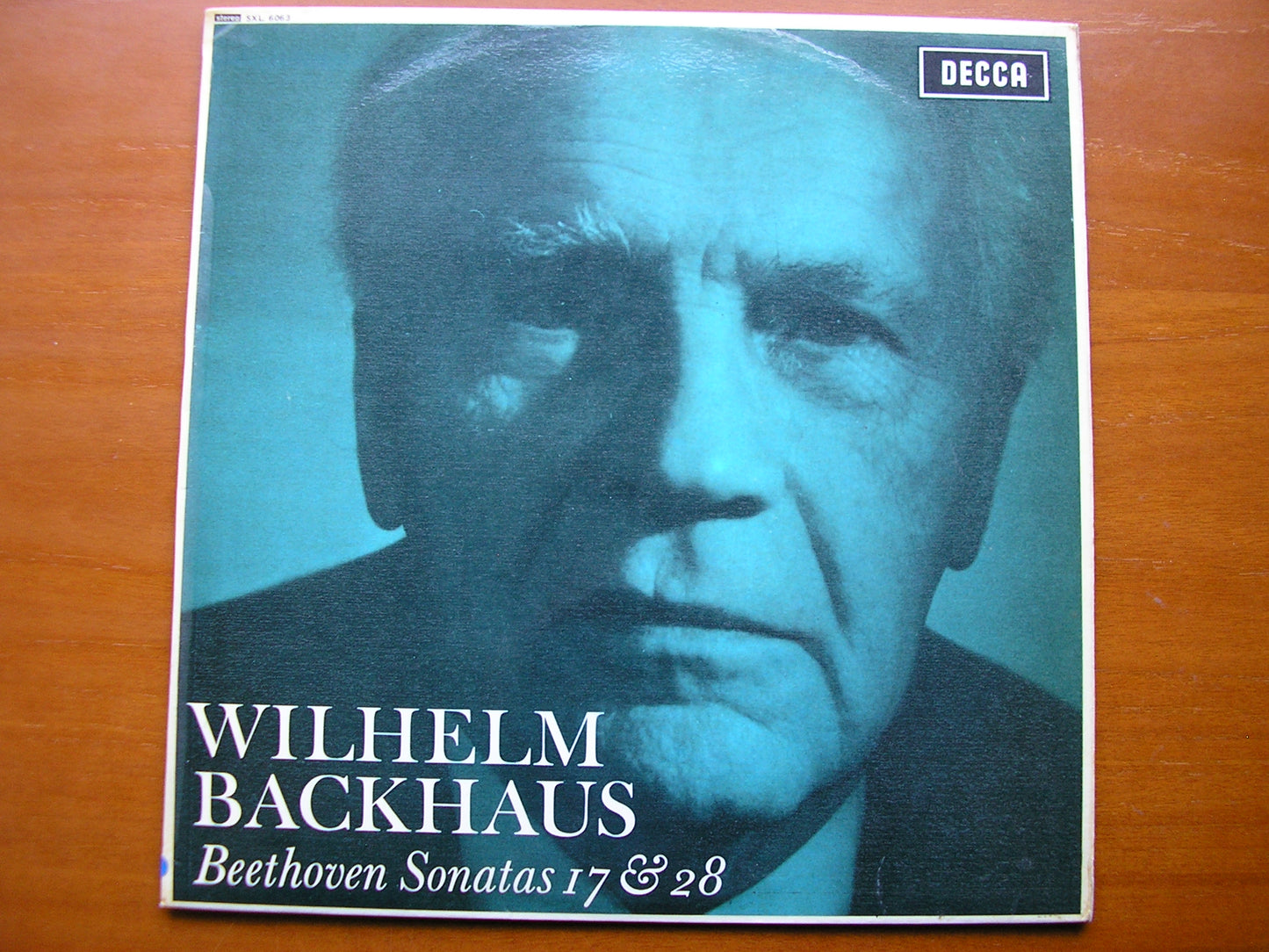SXL 6063  BEETHOVEN: PIANO SONARAS Nos. 17 & 28       WILELM BACKHAUS      ED1