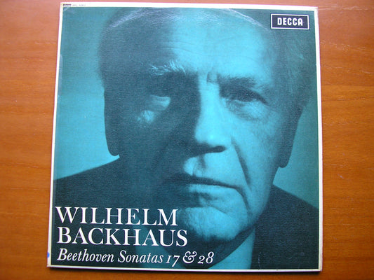 SXL 6063  BEETHOVEN: PIANO SONARAS Nos. 17 & 28       WILELM BACKHAUS      ED1