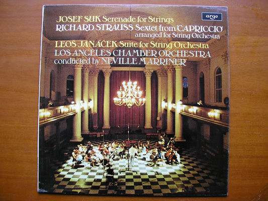 JANACEK / STRAUSS / SUK: MUSIC FOR STRINGS      MARRINER / LOS ANGELES CHAMBER ORCHESTRA   ZRG 792