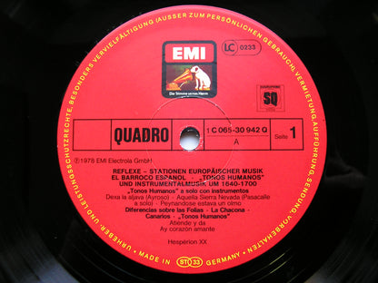 EL BARROCO ESPANOL 1640-1700: HIDALGO / DURON / CABANILLES / MARTIN / MARIN       HESPERION XX / SAVALL   065 30 942