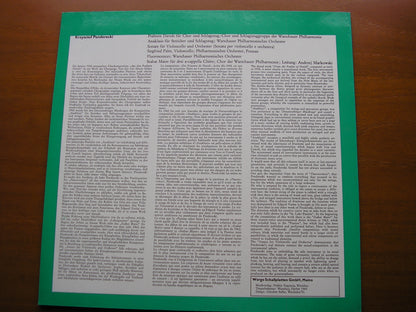 PENDERECKI: PSALMEN DAVIDS / ANAKLASIS / SONATA FOR CELLO & ORCHESTRA / FLUORESCENCES     PALM / WARSAW PHILHARMONIC / MARKOWSKI