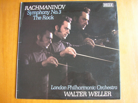 RACHMANINOV: SYMPHONY No. 3 / THE ROCK       WELLER / LONDON PHILHARMONIC     SXL 6720