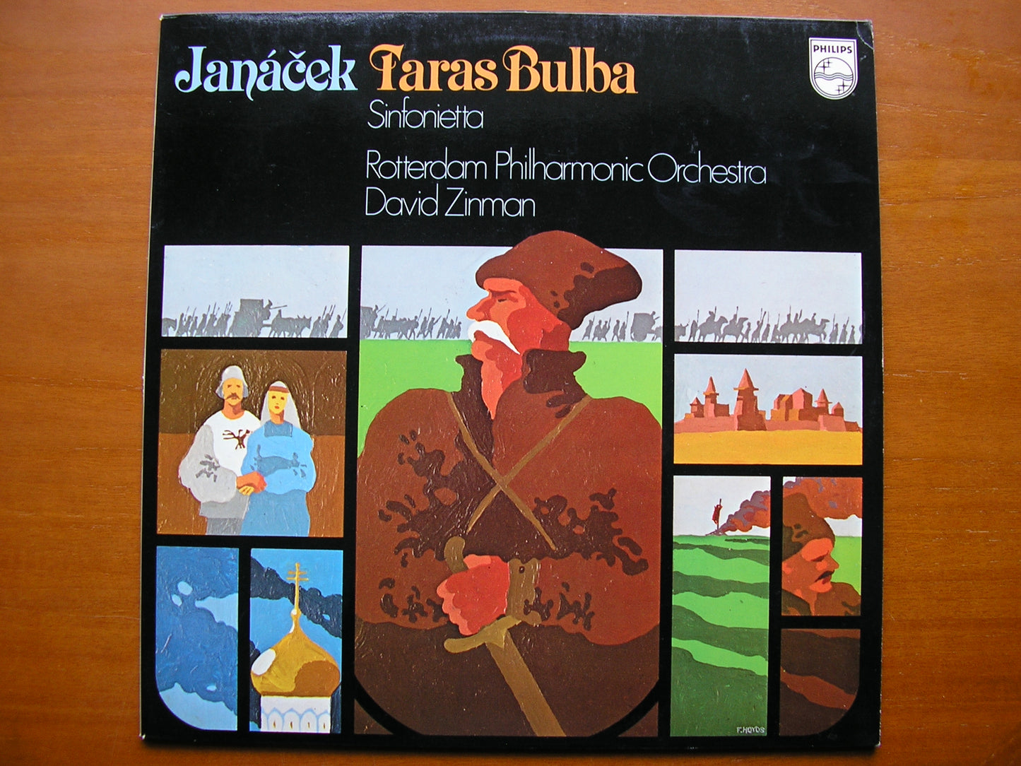 JANACEK: SINFONIETTA / TARAS BULBA     ZINMAN / ROTTERDAM PHILHARMONIC     9500 874