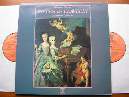 DORNEL: MUSIC FOR HARPSICHORD      CATHERINE CAUMONT    2LP    AV 4819