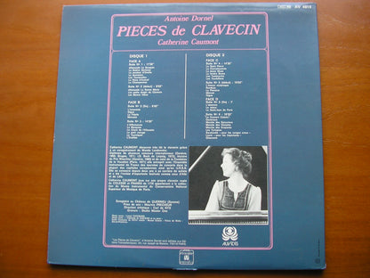DORNEL: MUSIC FOR HARPSICHORD      CATHERINE CAUMONT    2LP    AV 4819