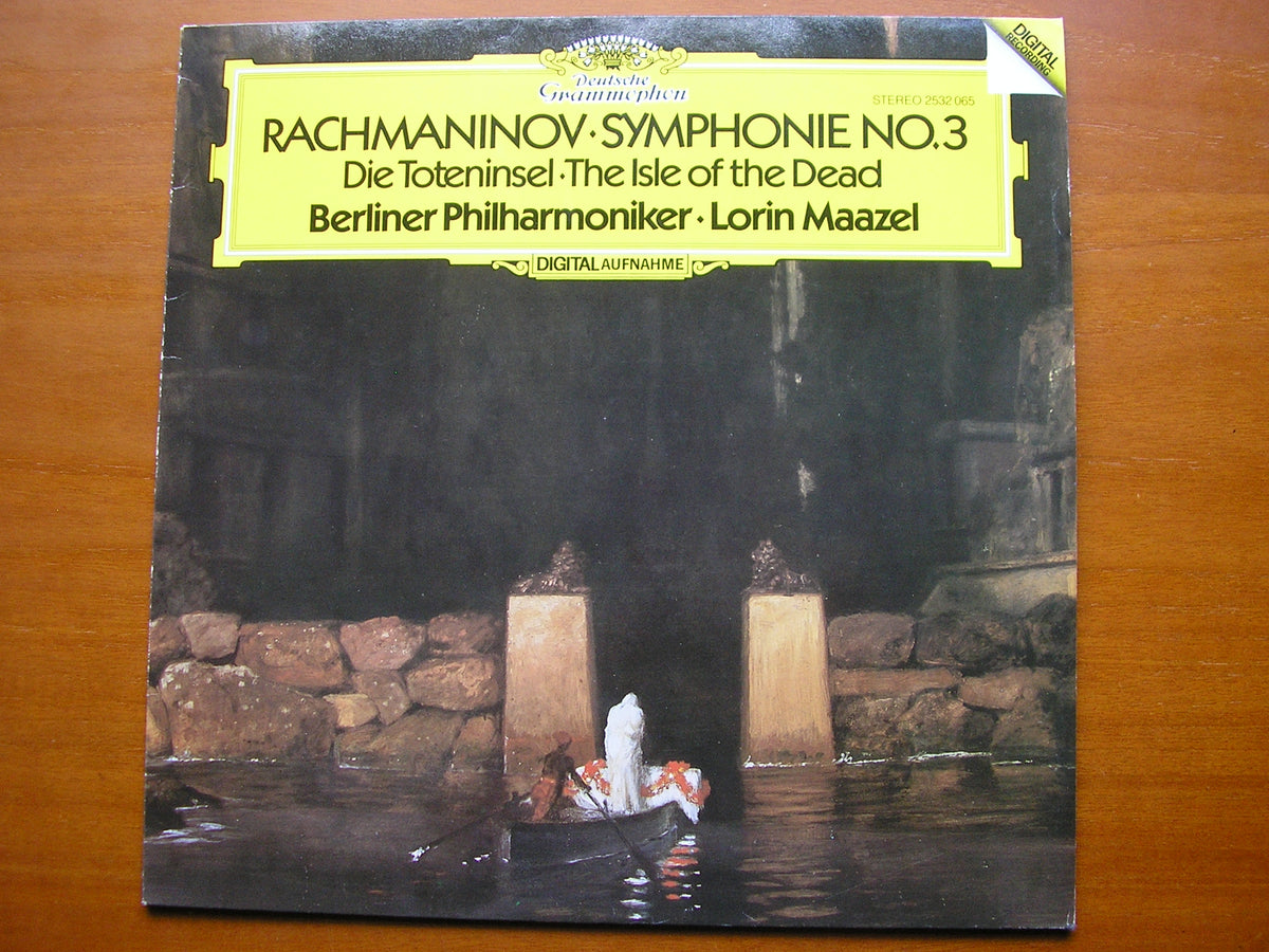 RACHMANINOV: SYMPHONY No. 3 / THE ISLE OF THE DEAD       MAAZEL / BERLIN PHILHARMONIC      2532 065