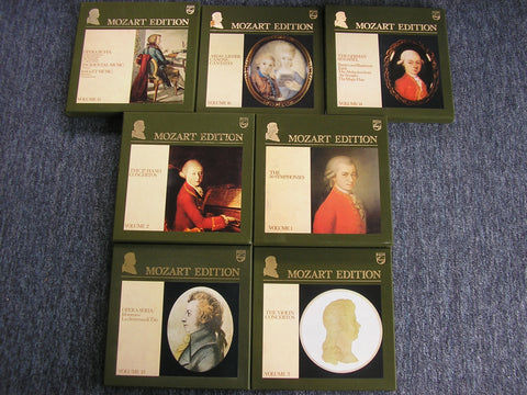 THE PHILIPS MOZART EDITION       7 BOXES     42 LP