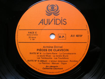 DORNEL: MUSIC FOR HARPSICHORD      CATHERINE CAUMONT    2LP    AV 4819