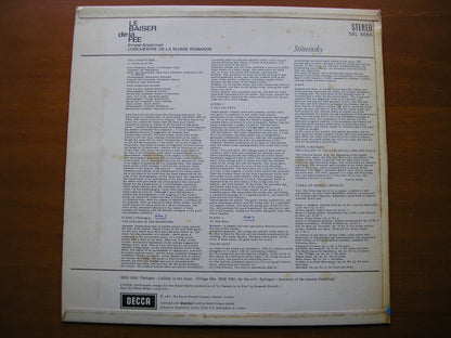SXL 6066  STRAVINSKY: LE BAISER DE LA FEE      ANSERMET / SUISSE ROMANDE     ED1