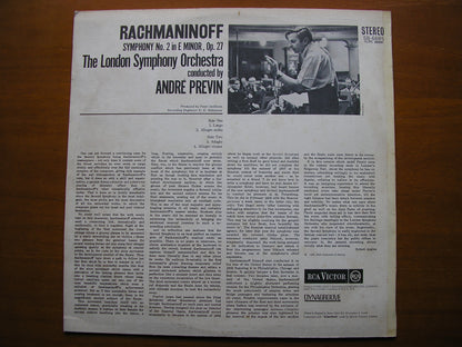 RACHMANINOV: SYMPHONY No. 2      PREVIN / LONDON SYMPHONY    SB 6685