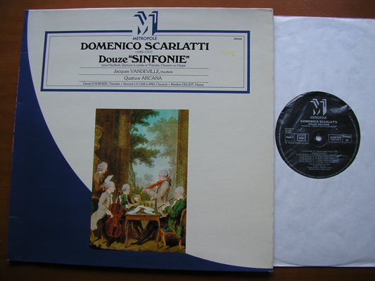 DOMENICO SCARLATTI: TWELVE SYMPHONIES      VANDEVILLE / QUATUOR ARCANA       2599 004