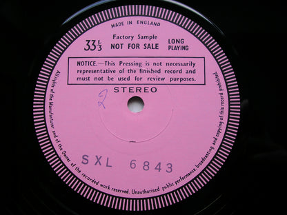 SHOWCASE: 19th CENTURY ORCHESTRAL MUSIC     MEHTA / ISRAEL PHILHARMONIC  test pressing   SXL 6843