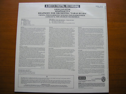 JANACEK: SINFONIETTA / TARAS BULBA      MACKERRAS / VIENNA PHILHARMONIC    SXDL 7519