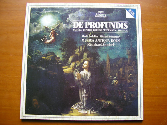 DE PROFUNDIS: GERMAN BAROQUE CANTATAS     SOLOISTS / MUSICA ANTIQUA COLOGNE      415 526