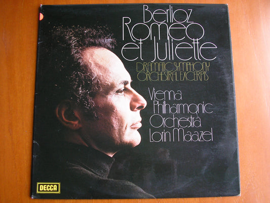 BERLIOZ: ROMEO & JULIETTE  excerpts      MAAZEL / VIENNA PHILHARMONIC    test pressing   SXL 6800