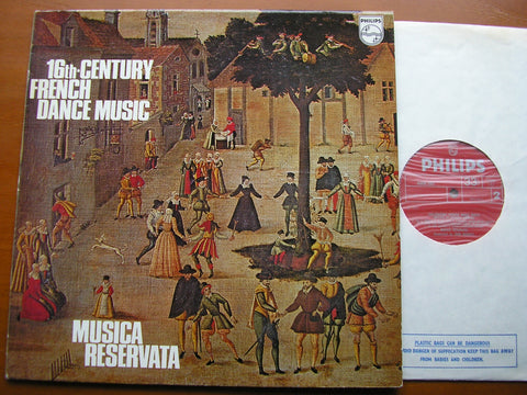 16th CENTURY FRENCH DANCE MUSIC     MUSICA RESERVATA / BECKETT      6500 293