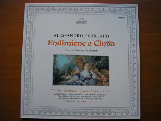 SCARLATTI: ENDIMIONE E CINTIA      GRIST / TROYANOS / HAMBURG STATE ORCHESTRA / LANGE     2533 061