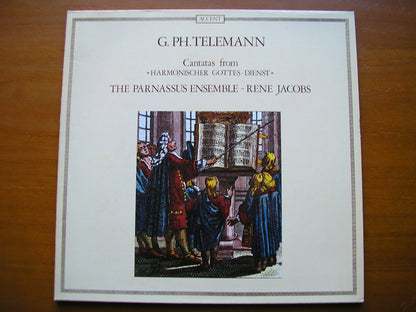 TELEMANN: FOUR CANTATAS from 'Harmonischer Gottes-Dienst'     JACOBS / THE PARNASSUS ENSEMBLE     ACC 8120