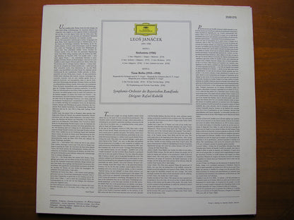 JANACEK: SINFONIETTA / TARAS BULBA     KUBELIK / BAVARIAN RADO SYMPHONY   2530 075