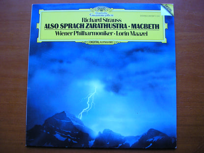 STRAUSS: ALSO SPRACH ZARATHUSTRA / MACBETH     MAAZEL / VIENNA PHILHARMONIC     410 597