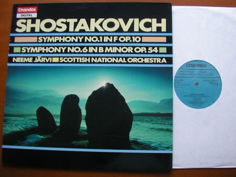 SHOSTAKOVICH: SYMPHONIES Nos. 1 & 6     JARVI / SCOTTISH NATIONAL ORCHESTRA    ABRD 1148