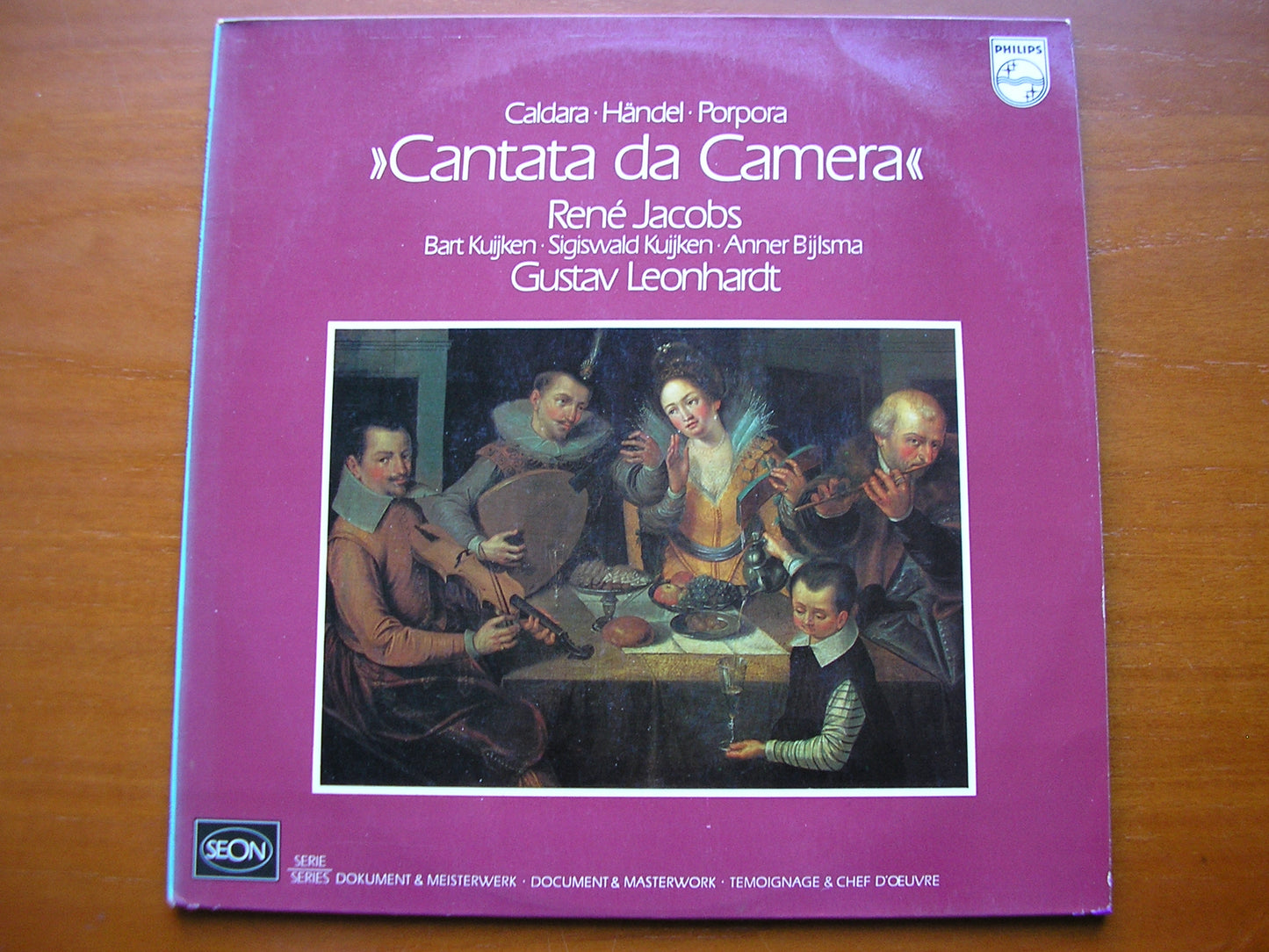 CANTATA DA CAMERA: PORPORA / CALDARA / HANDEL     RENE JACOBS / ENSEMBLE / LEONHARDT     6575 058