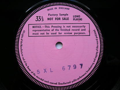 BRAHMS: PIANO CONCERTO No. 1      RUBINSTEIN / ISRAEL PHILHARMONIC / MEHTA     test pressing   SXL 6797