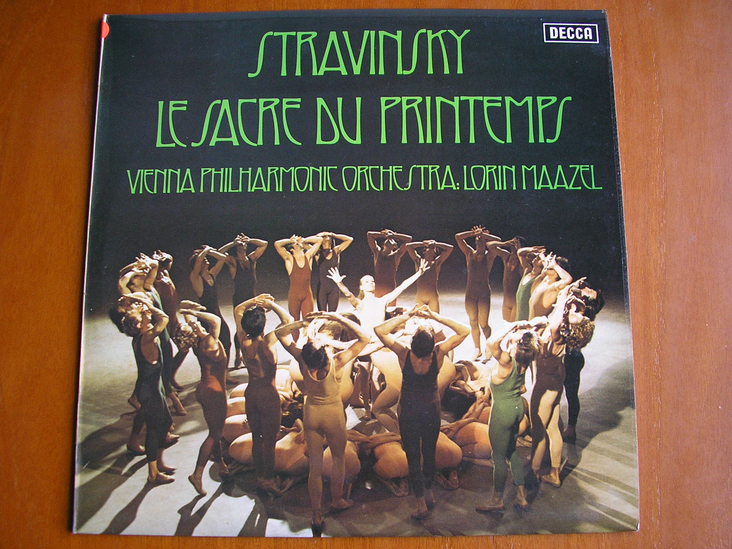 STRAVINSKY: THE RITE OF SPRING     MAAZEL / VIENNA PHILHARMONIC     test pressing   SXL 6735