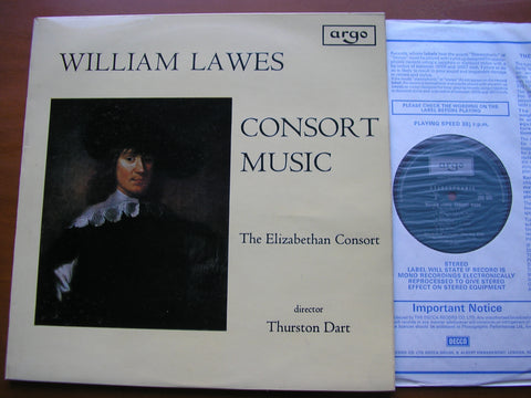 LAWES: CONSORT MUSIC     THE ELIZABETHAN CONSORT / DART      ZRG 555