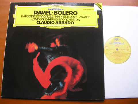 RAVEL: BOLERO / RAPSODIE ESPAGNOLE / MA MERE L'OYE    ABBADO / LONDON SYMPHONY    415 972