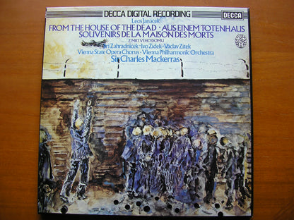 JANACEK: FROM THE HOUSE OF THE DEAD     SOLOISTS / VIENNA STATE OPERA / VPO / MACKERRAS    2LP     D224D2