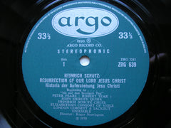 SCHUTZ: THE RESURRECTION      SOLOISTS /HEINRICH SCHUTZ CHOIR / NORRINGTON      ZRG 639