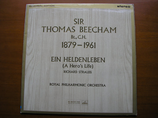 STRAUSS: EIN HELDENLEBEN     BEECHAM / ROYAL PHILHARMONIC     ASD 421