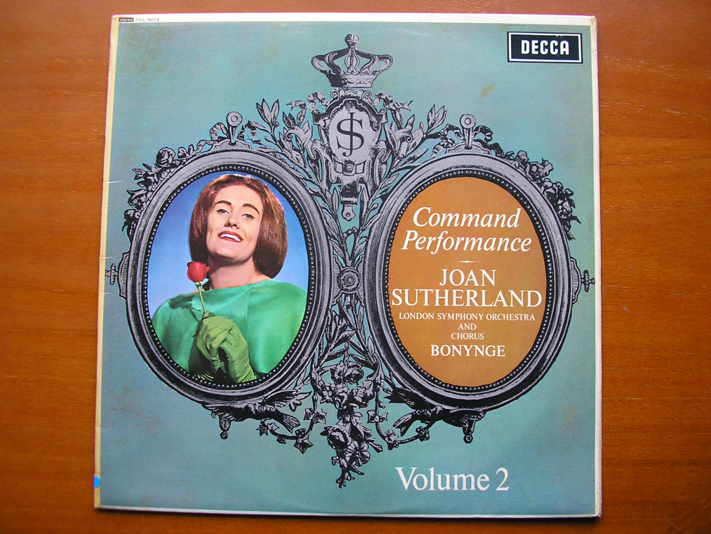 SXL 6074  COMMAND PERFORMANCE Volume 2:  ARIAS & SONGS      JOAN SUTHERLAND / LONDON SYMPHONY / BONYNGE    ED1