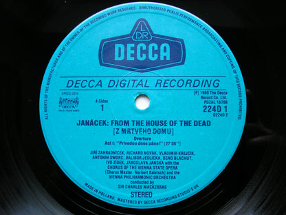 JANACEK: FROM THE HOUSE OF THE DEAD     SOLOISTS / VIENNA STATE OPERA / VPO / MACKERRAS    2LP     D224D2
