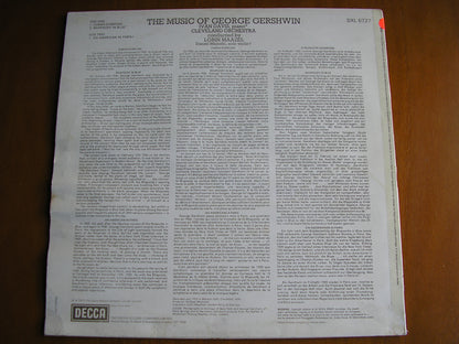 GERSHWIN: CUBAN OVERTURE / RHAPSODY IN BLUE / AN AMERICAN IN PARIS    DAVIS / CLEVELAND ORCHESTRA / MAAZEL    test pressing     SXL 6727