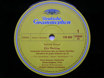STRAUSS: DON QUIXOTE    FOURNIER / BERLIN PHILHARMONIC / KARAJAN     139 009