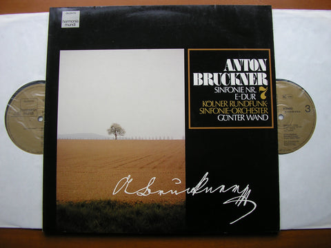 BRUCKNER: SYMPHONY No. 7      GUNTER WAND / COLOGNE RADIO SYMPHONY    2LP     153-99 877/78